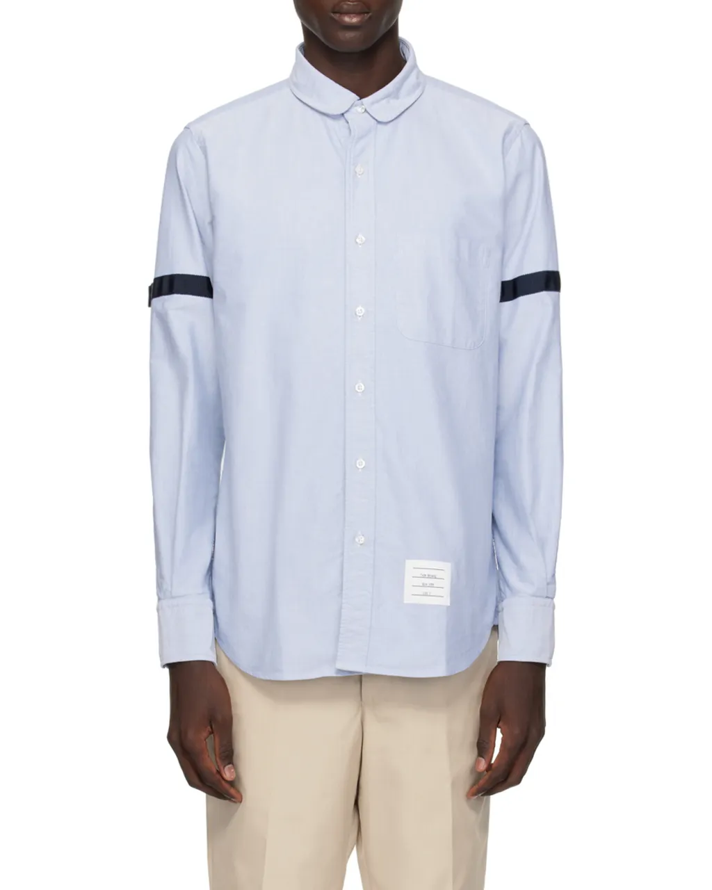 Long-Sleeved Buttoned Shirt