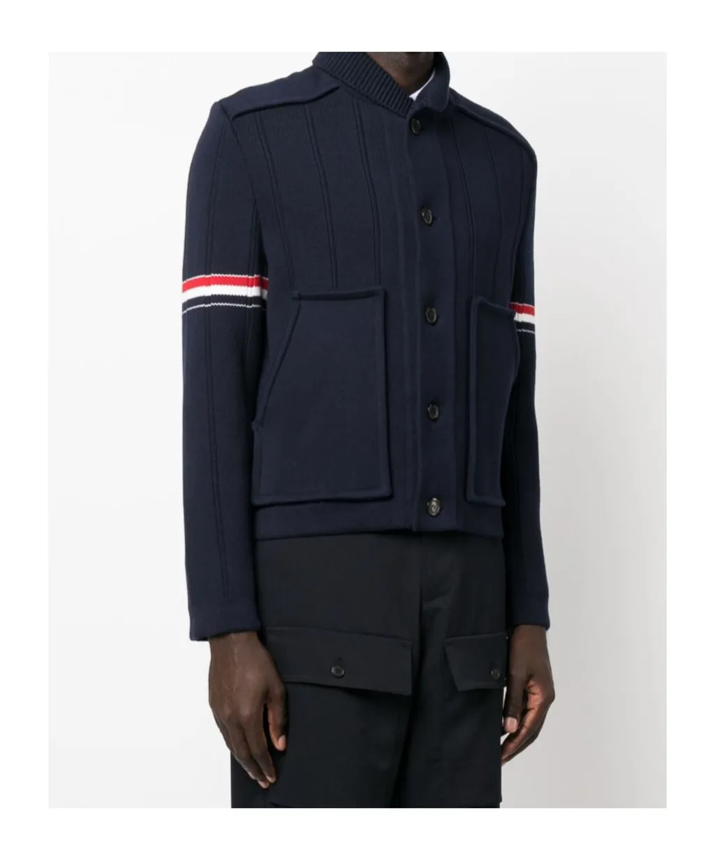 Rwb Striped Shirt Jacket