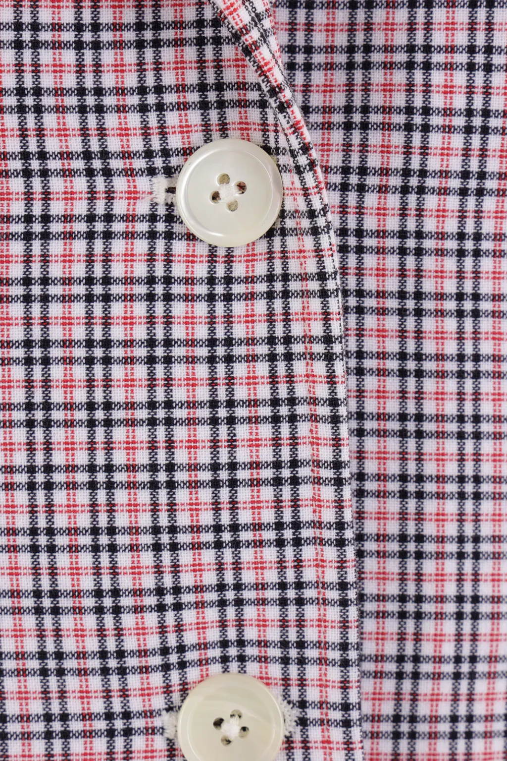 Checked Single-Breasted Tailored Blazer