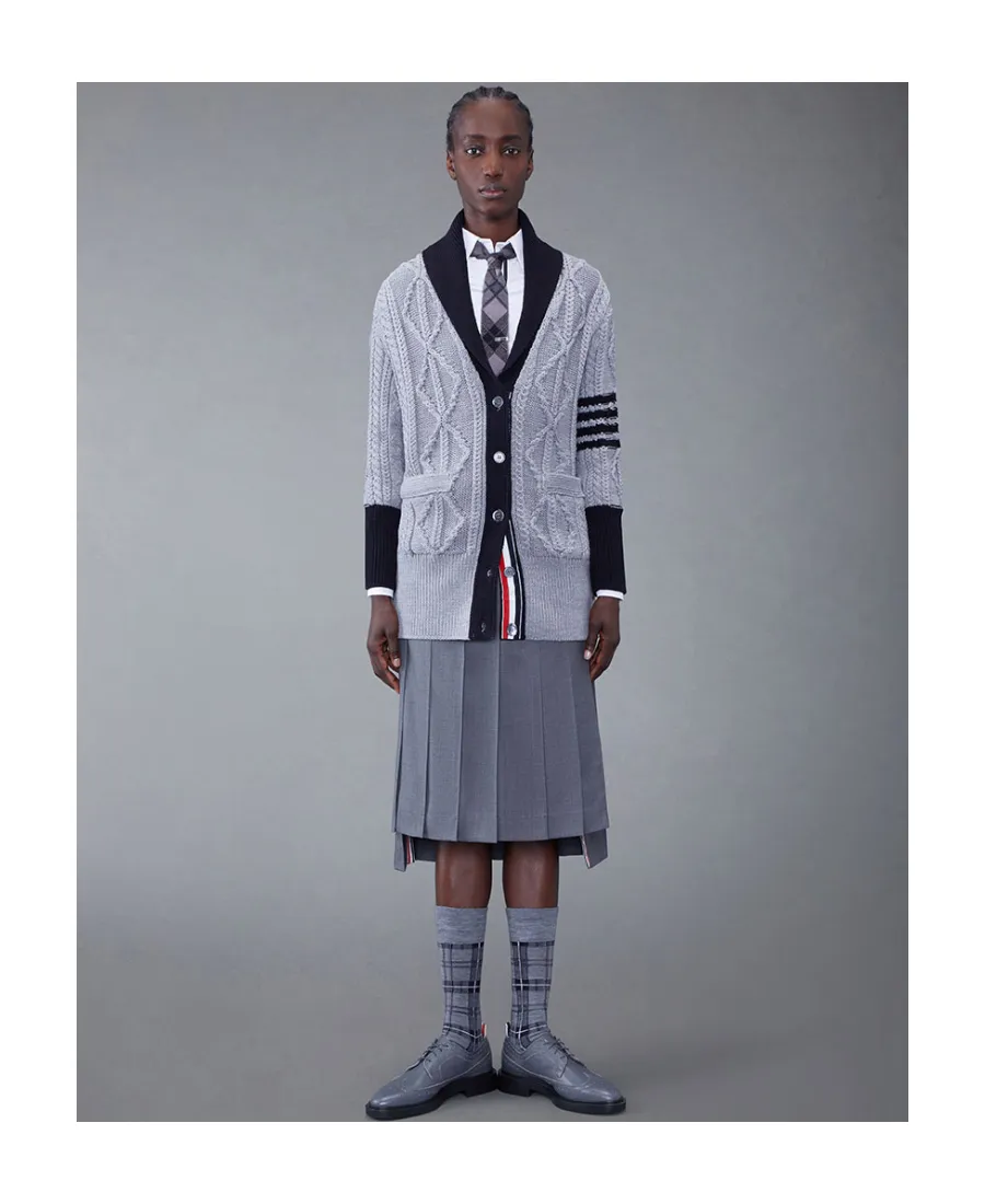 Signature 4-Bar Stripe Cardigan