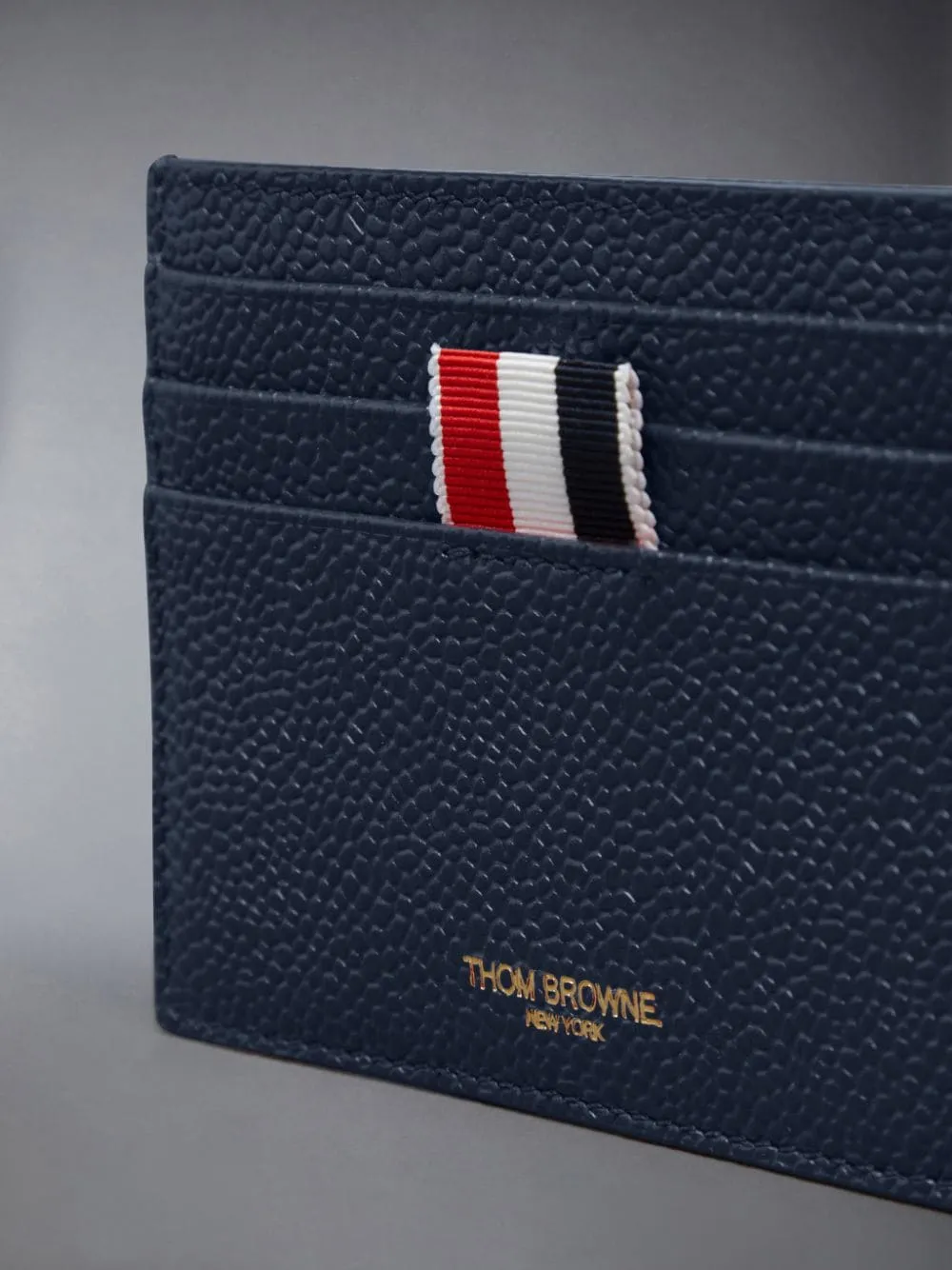 Card Holder With Stripe Detail
