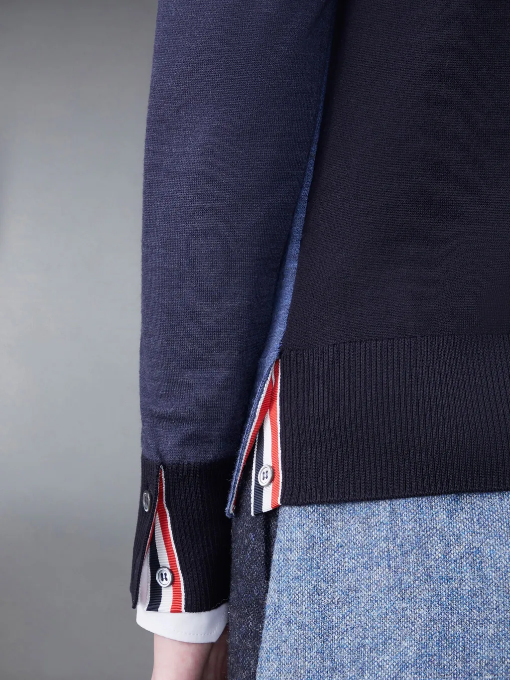 Crew Neck Fine-Knit Jumper