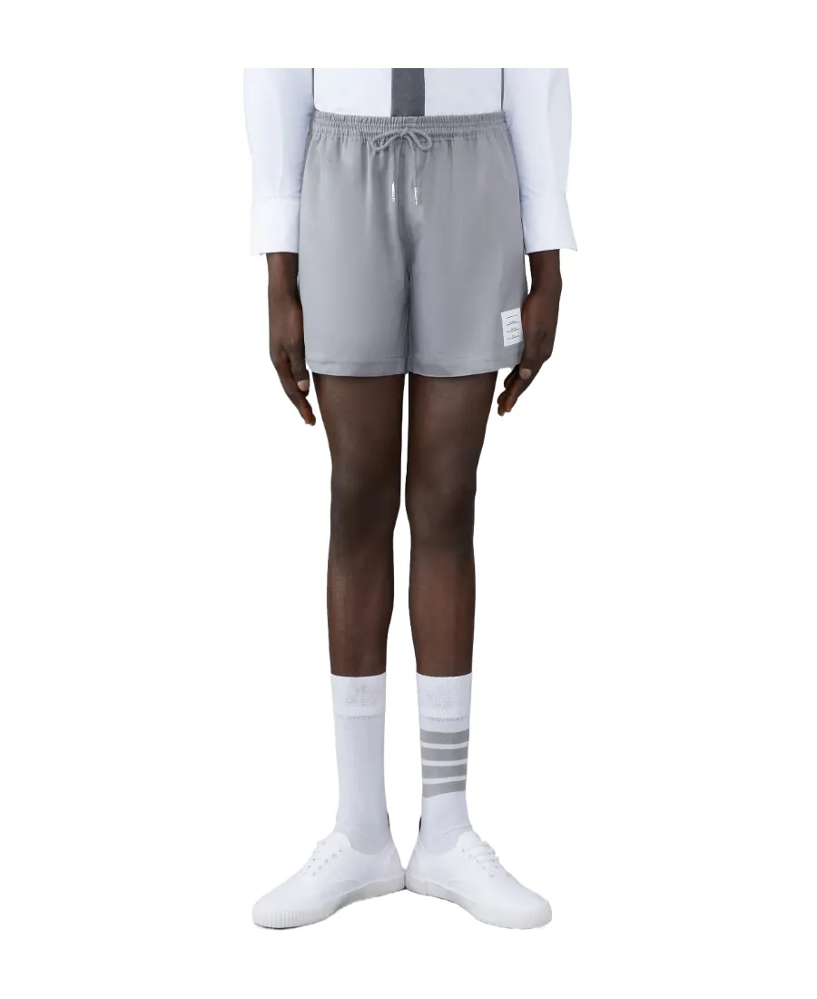 Twill Drawstring Shorts