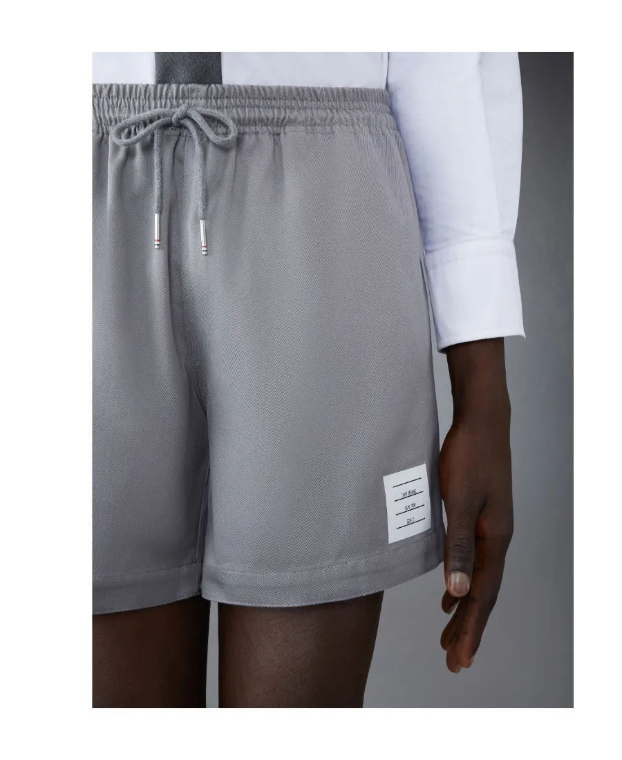 Twill Drawstring Shorts