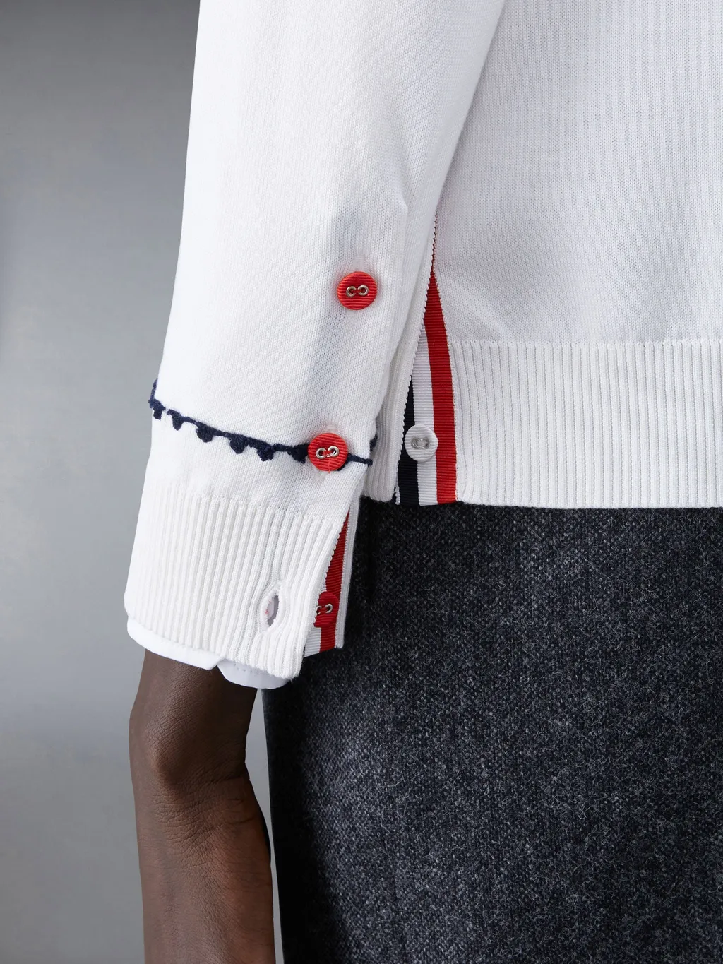Button-Up Knit Cardigan