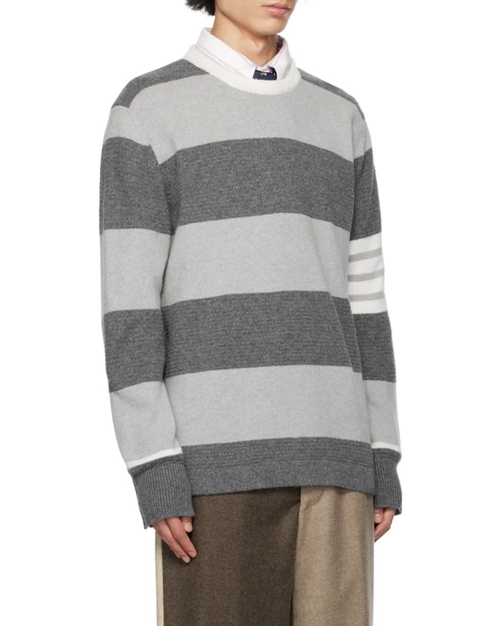 Striped Crewneck Jumper