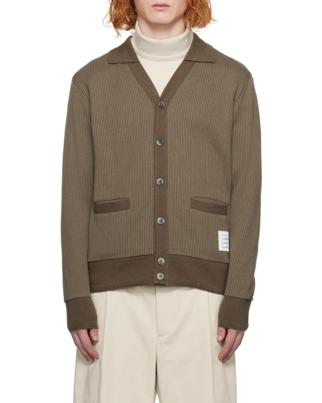Polo-Neck Cardigan