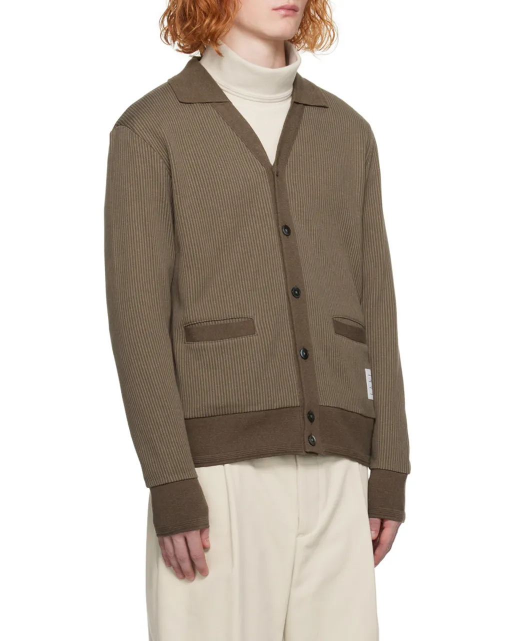 Polo-Neck Cardigan