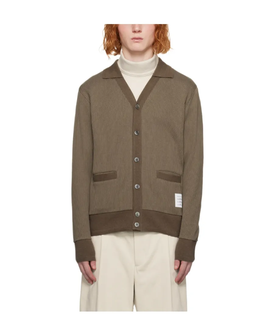 Polo-Neck Cardigan