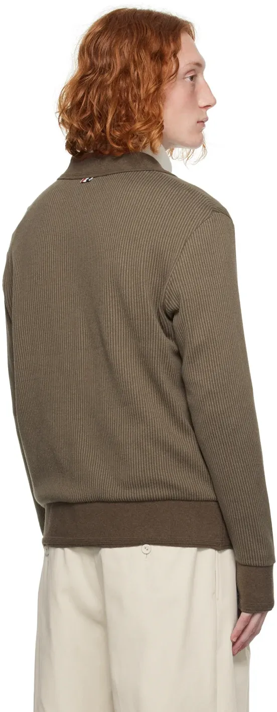 Polo-Neck Cardigan