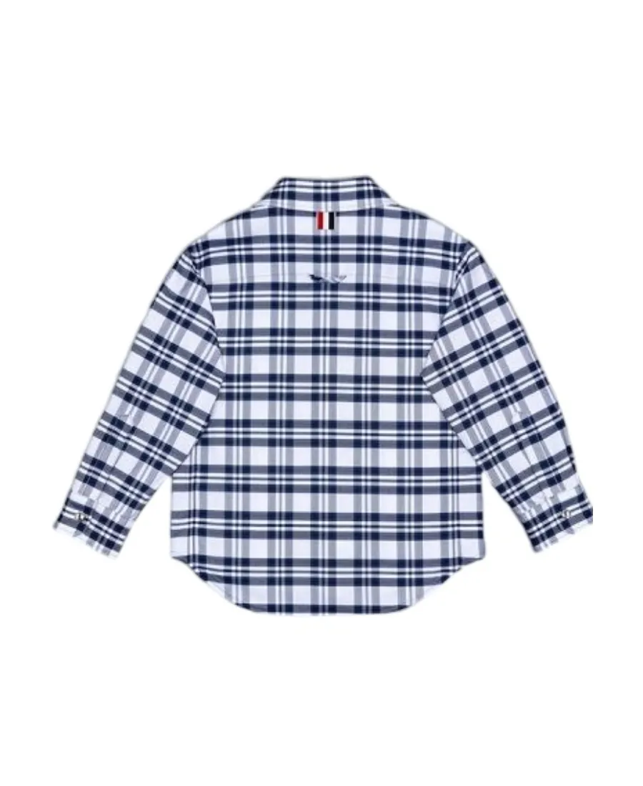 Check-Print Shirt