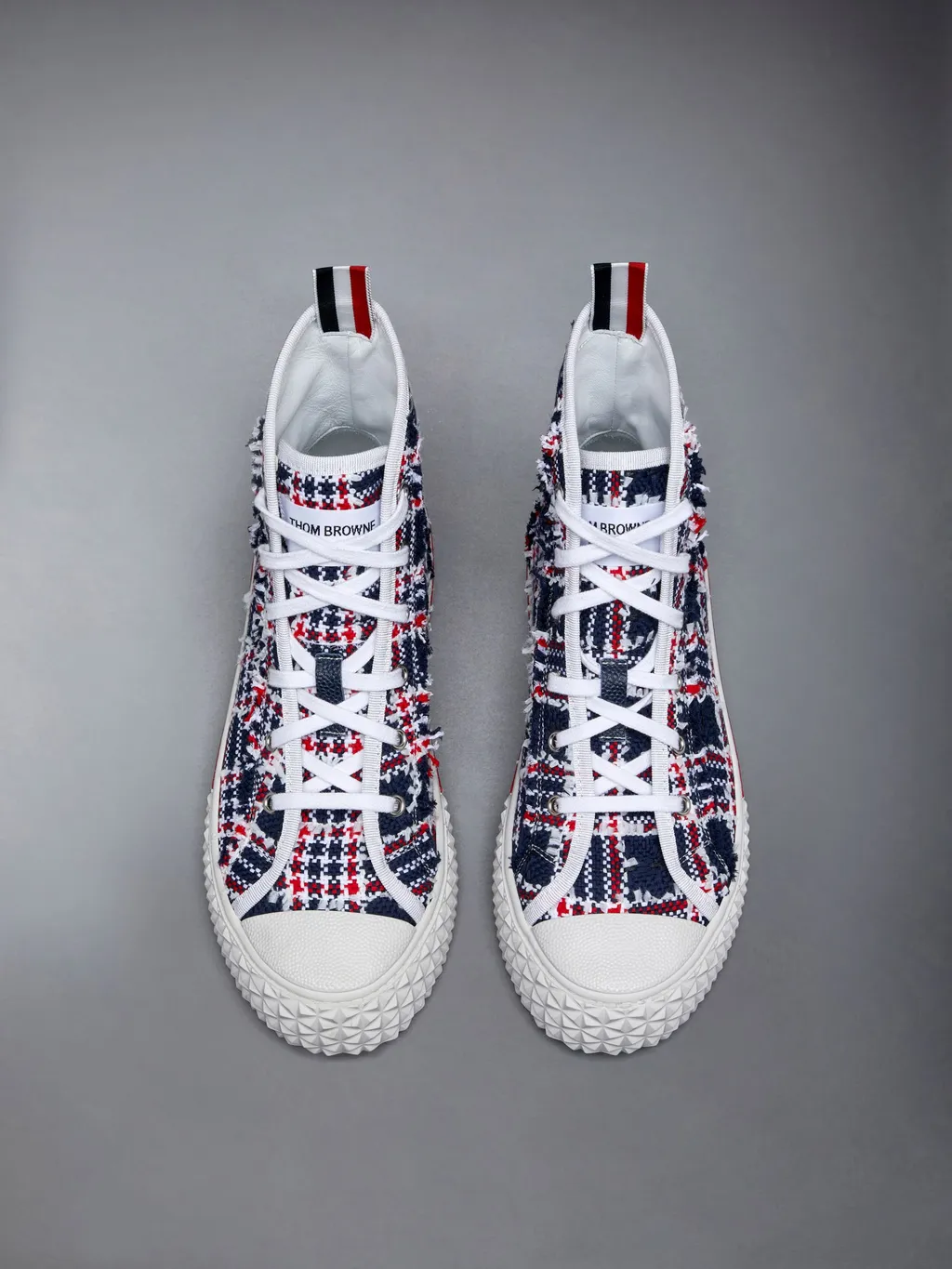 Collegiate High-Top Sneakers