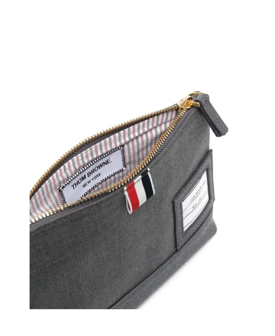 Super 120's Twill Zip Pouch