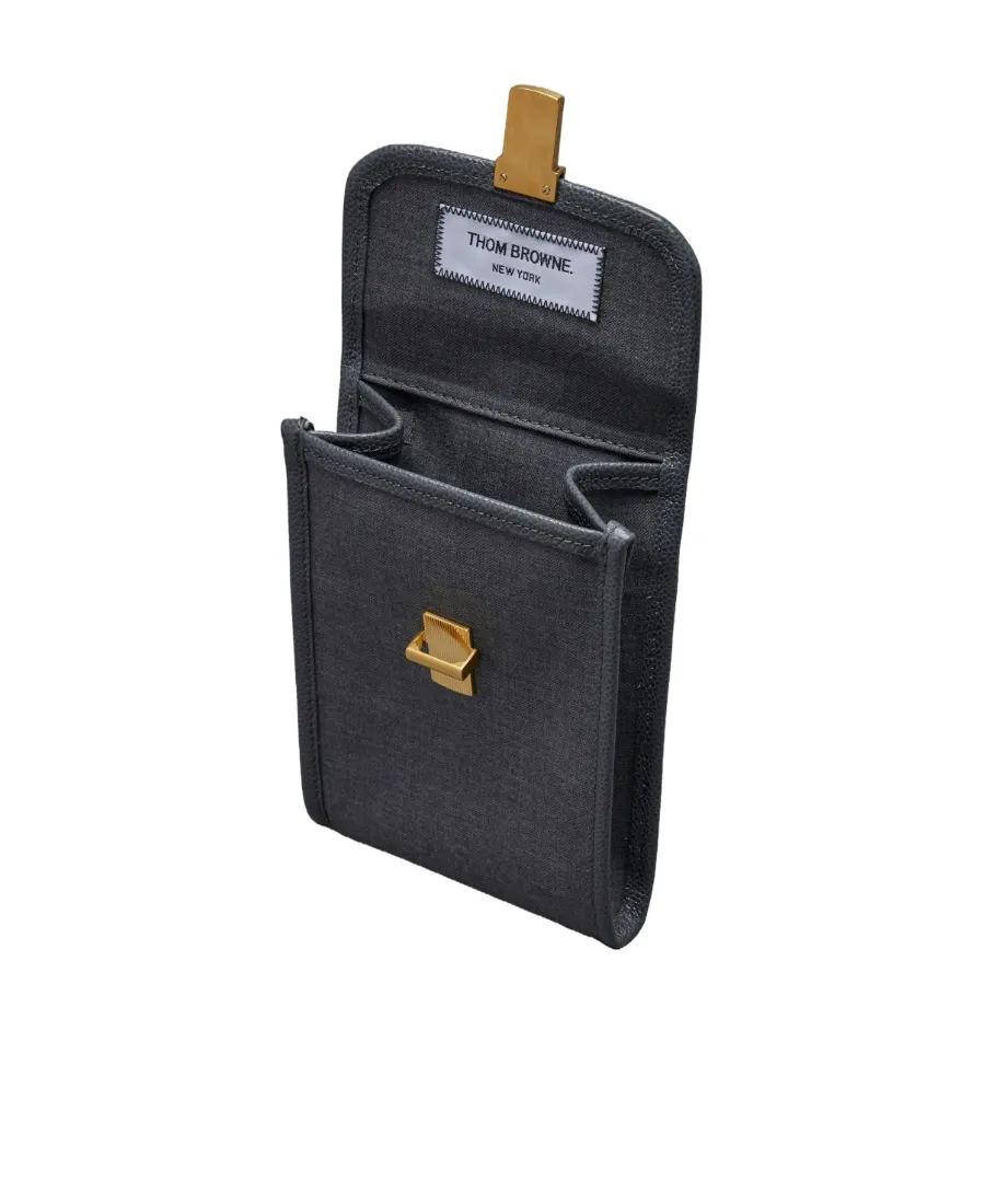 Twill Phone Holder Crossbody Bag