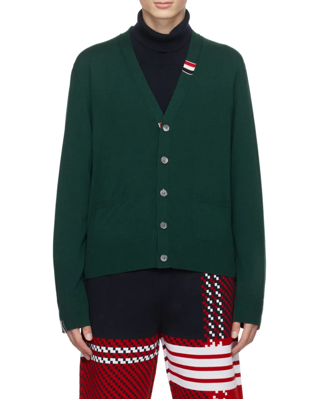 Button-Up Knitted Cardigan