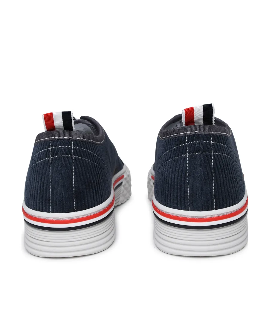 Round-Toe Lace-Up Sneakers