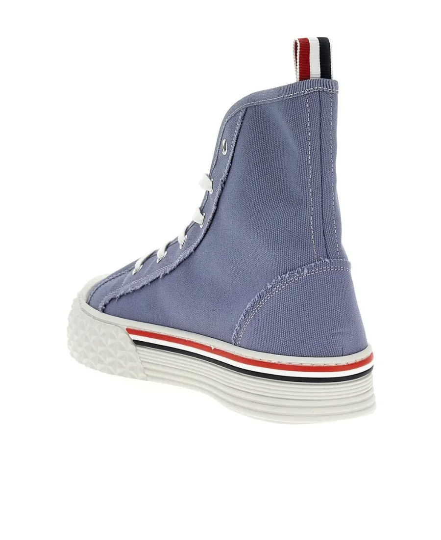 Rwb-Stripe Round-Toe Sneakers