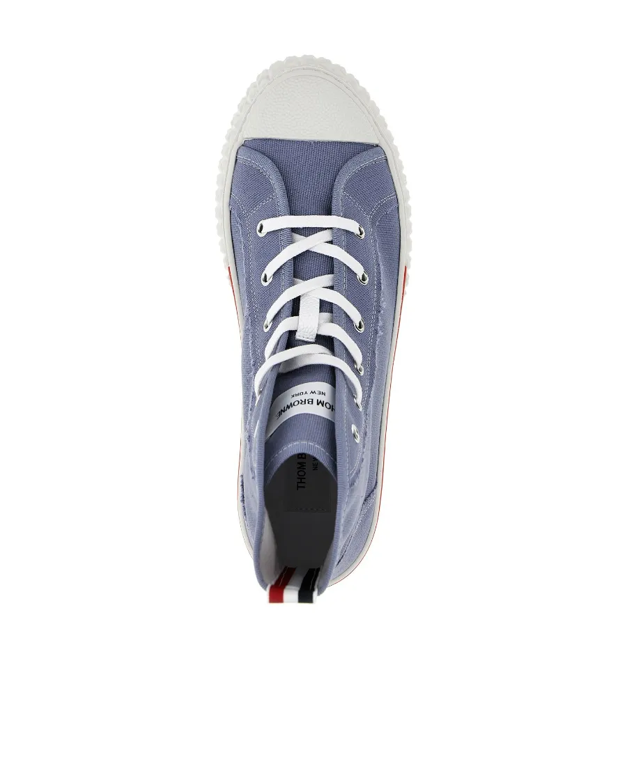 Rwb-Stripe Round-Toe Sneakers