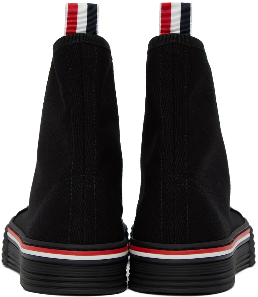Rwb Striped Lace-Up Sneakers