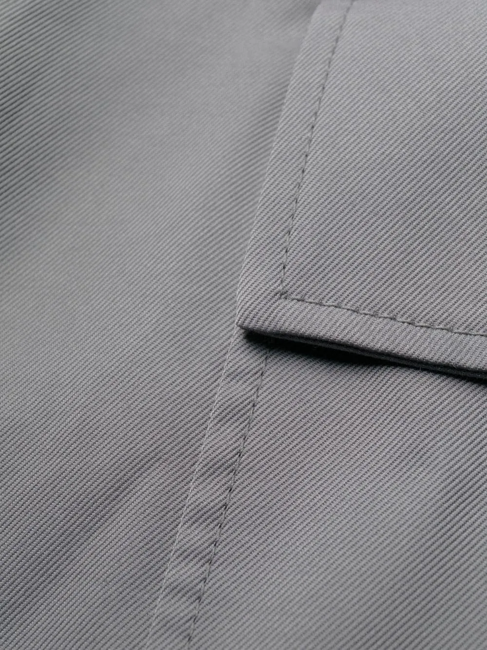 Hooded Parka Lined In Nylon Tech