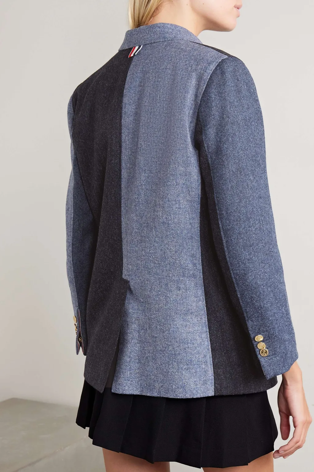 Patchwork Donegal Tweed Blazer