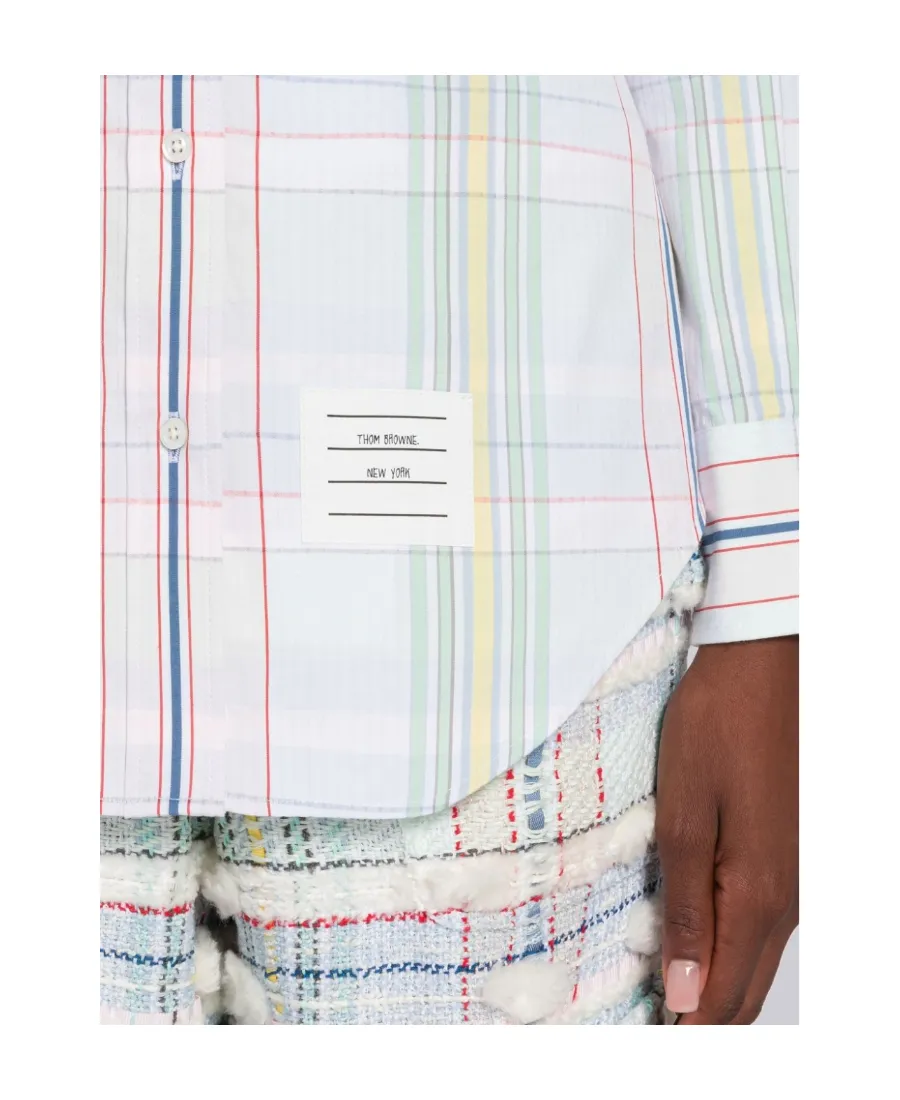 Checked Seersucker Shirt