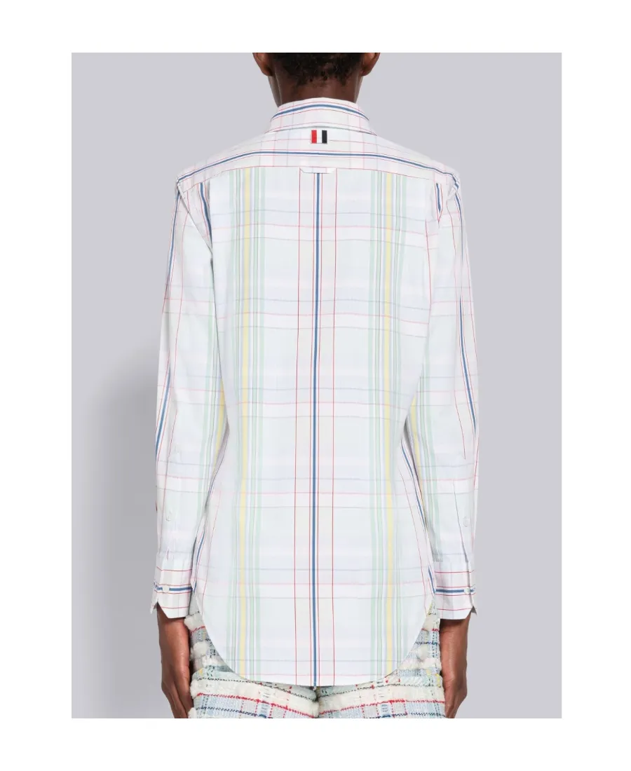 Checked Seersucker Shirt