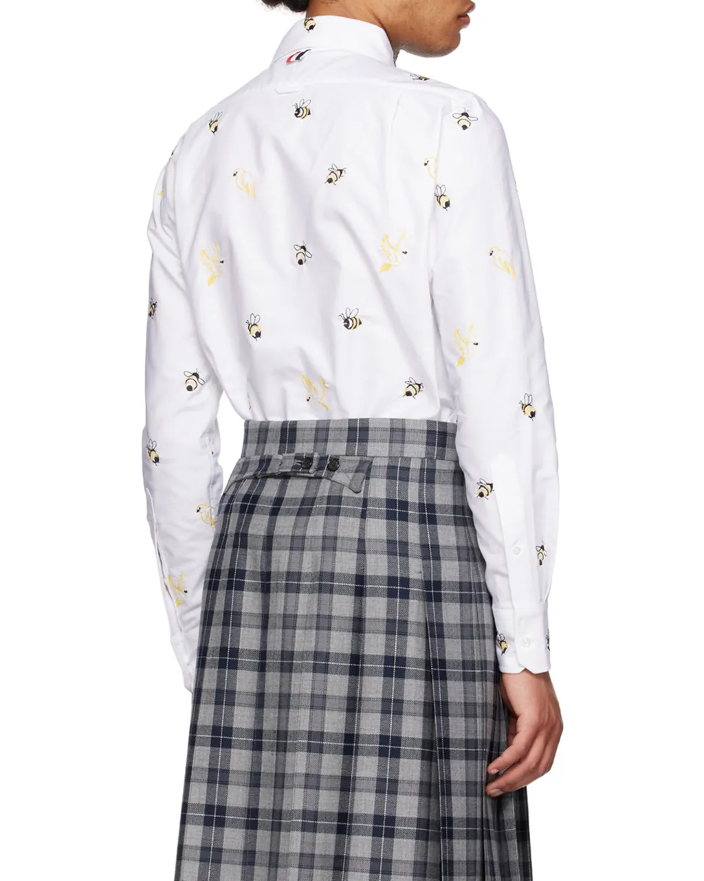 Embroidered Long-Sleeved Shirt