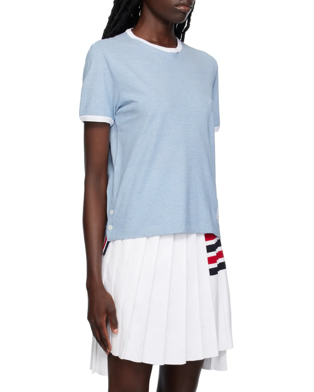 Logo Patch Crewneck T-Shirt