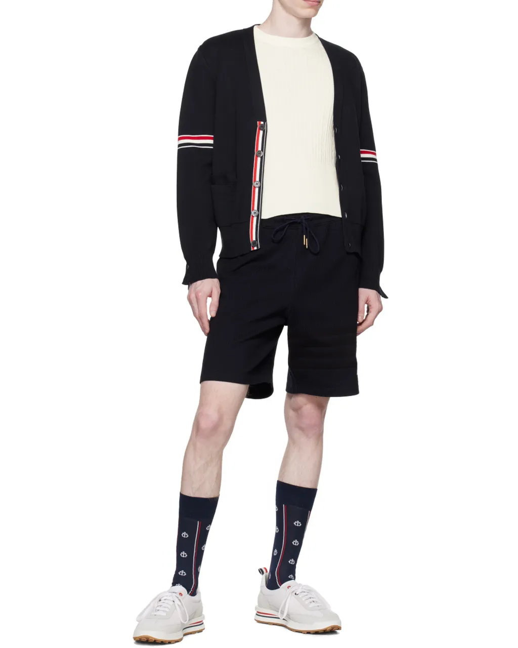 4-Bar Cable-Knit Jumper