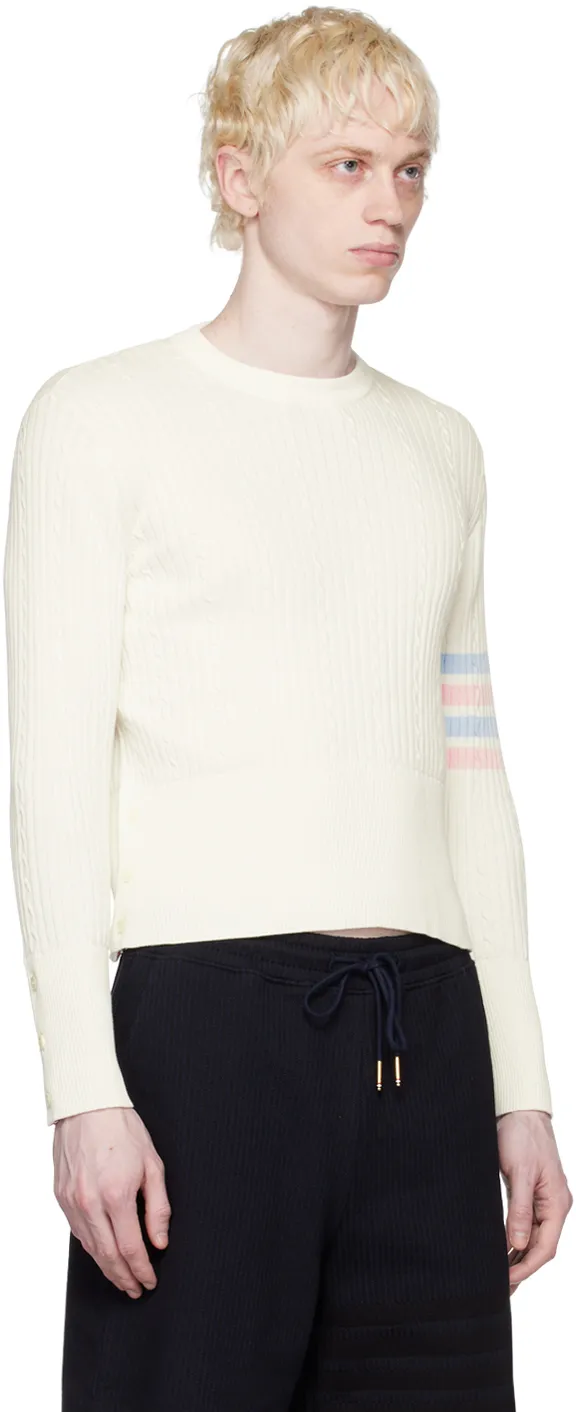 4-Bar Cable-Knit Jumper