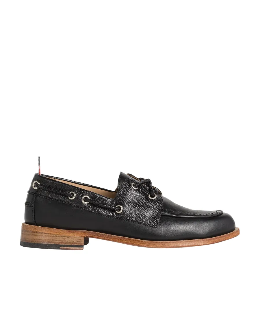Lace-Up Boat Shoes