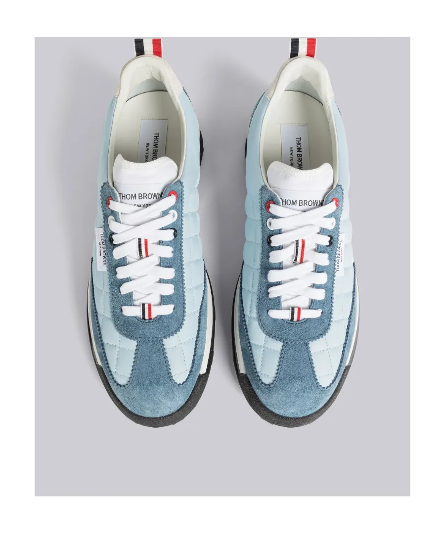 Quilted Lace-Up Sneakers