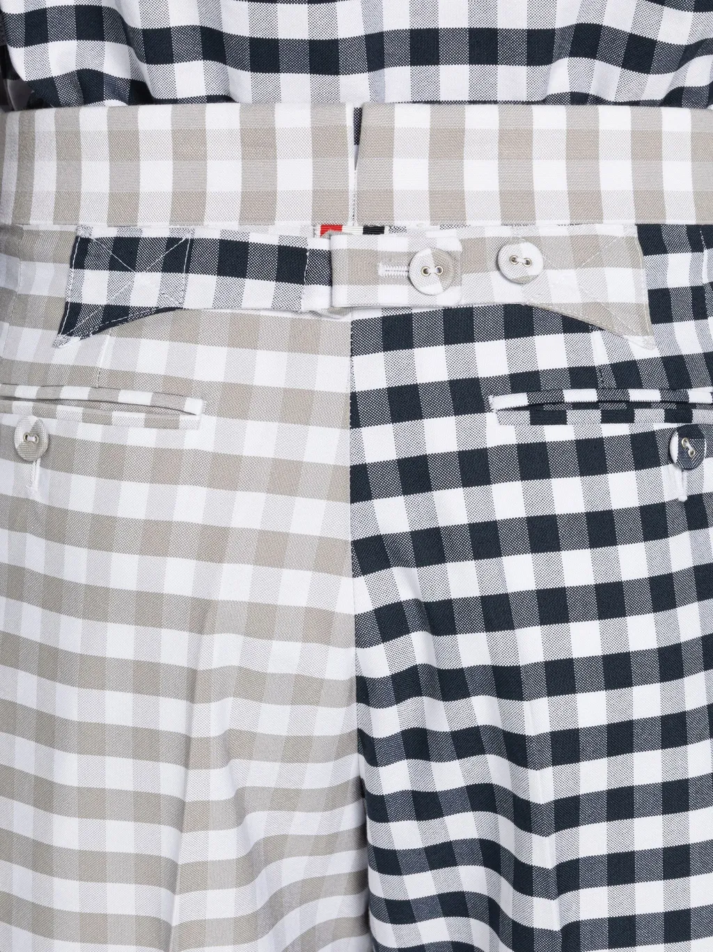Gingham Check Tailored Shorts