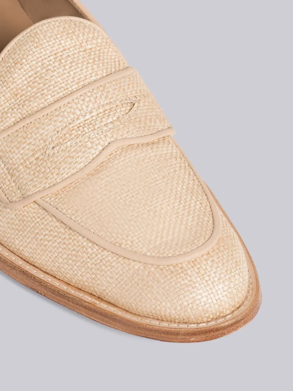 Woven Detailed Loafers