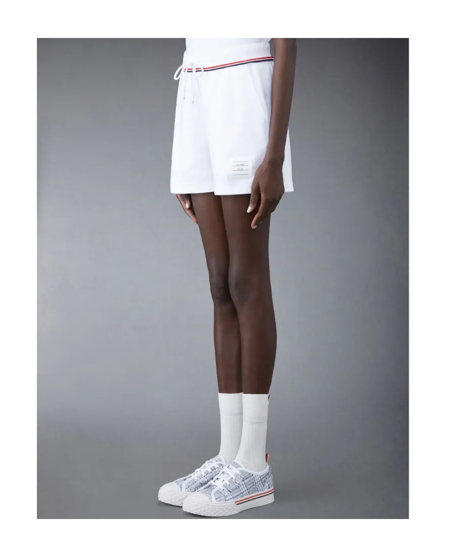 Logo Patch Drawstring Shorts