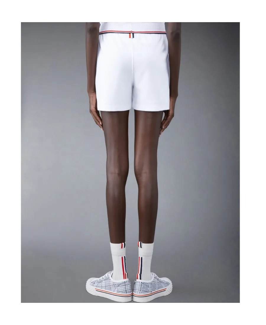 Logo Patch Drawstring Shorts