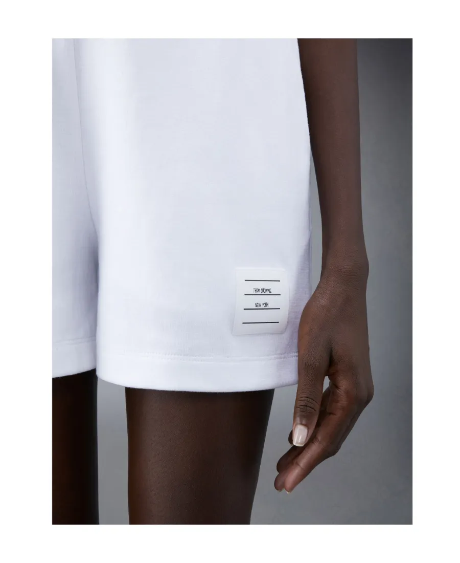 Logo Patch Drawstring Shorts