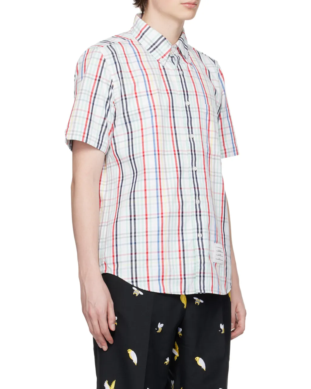 Checkered Short-Sleeve Shirt