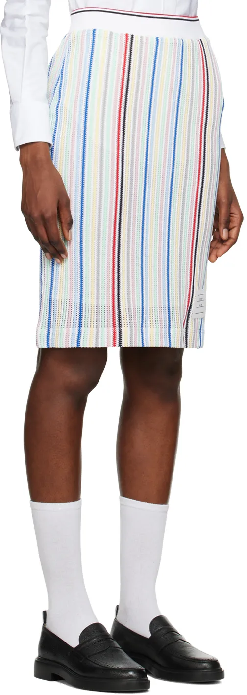 Striped Knitted Skirt