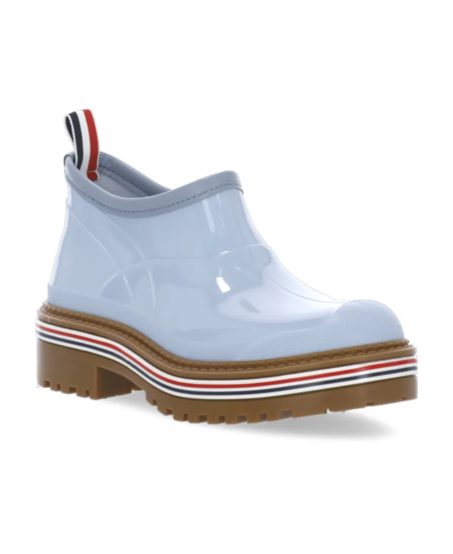 Round Toe Slip-On Boots