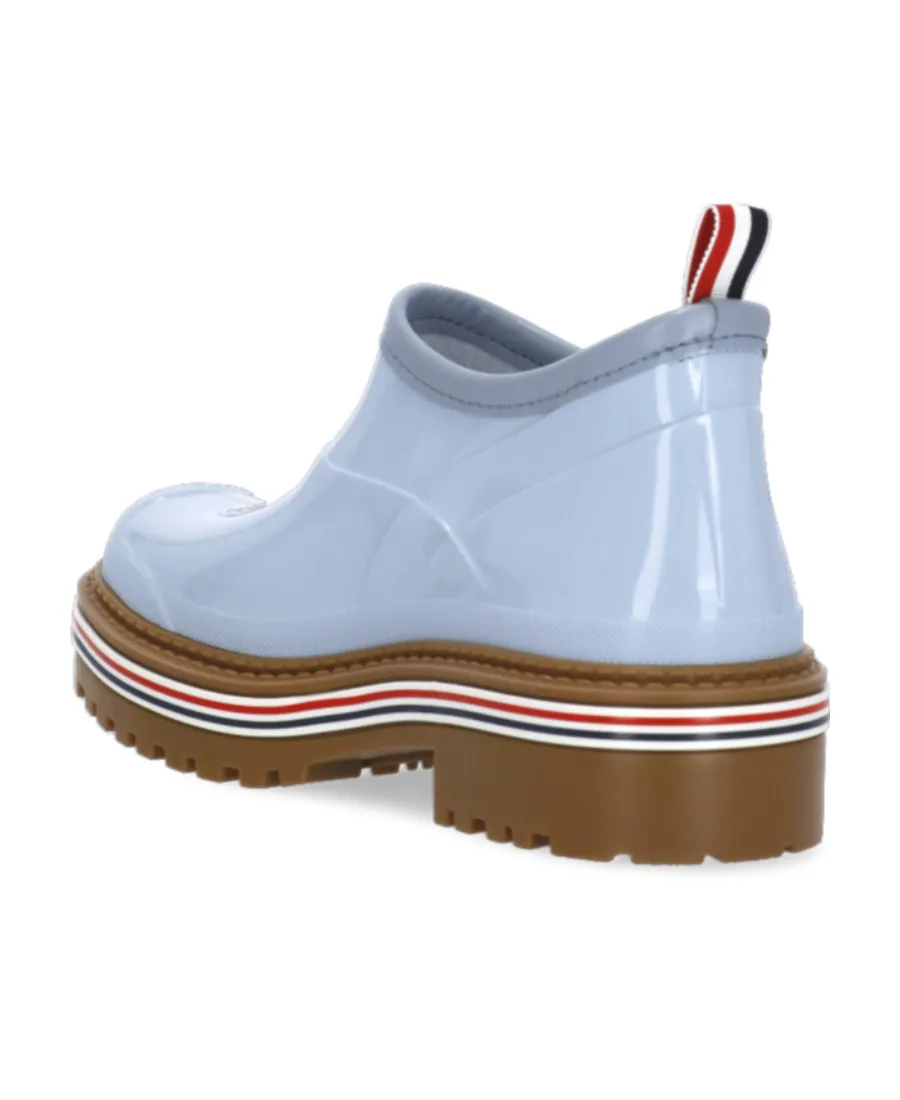 Round Toe Slip-On Boots
