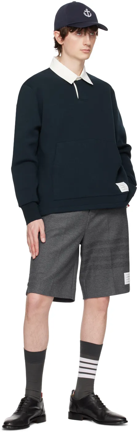 4-Bar Patch Polo Shirt