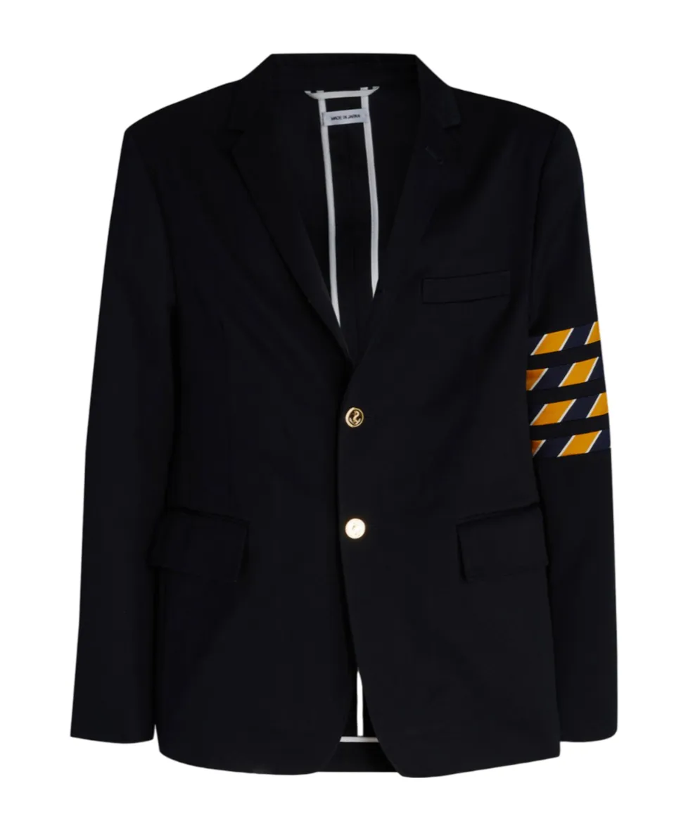 4-Bar Striped Blazer