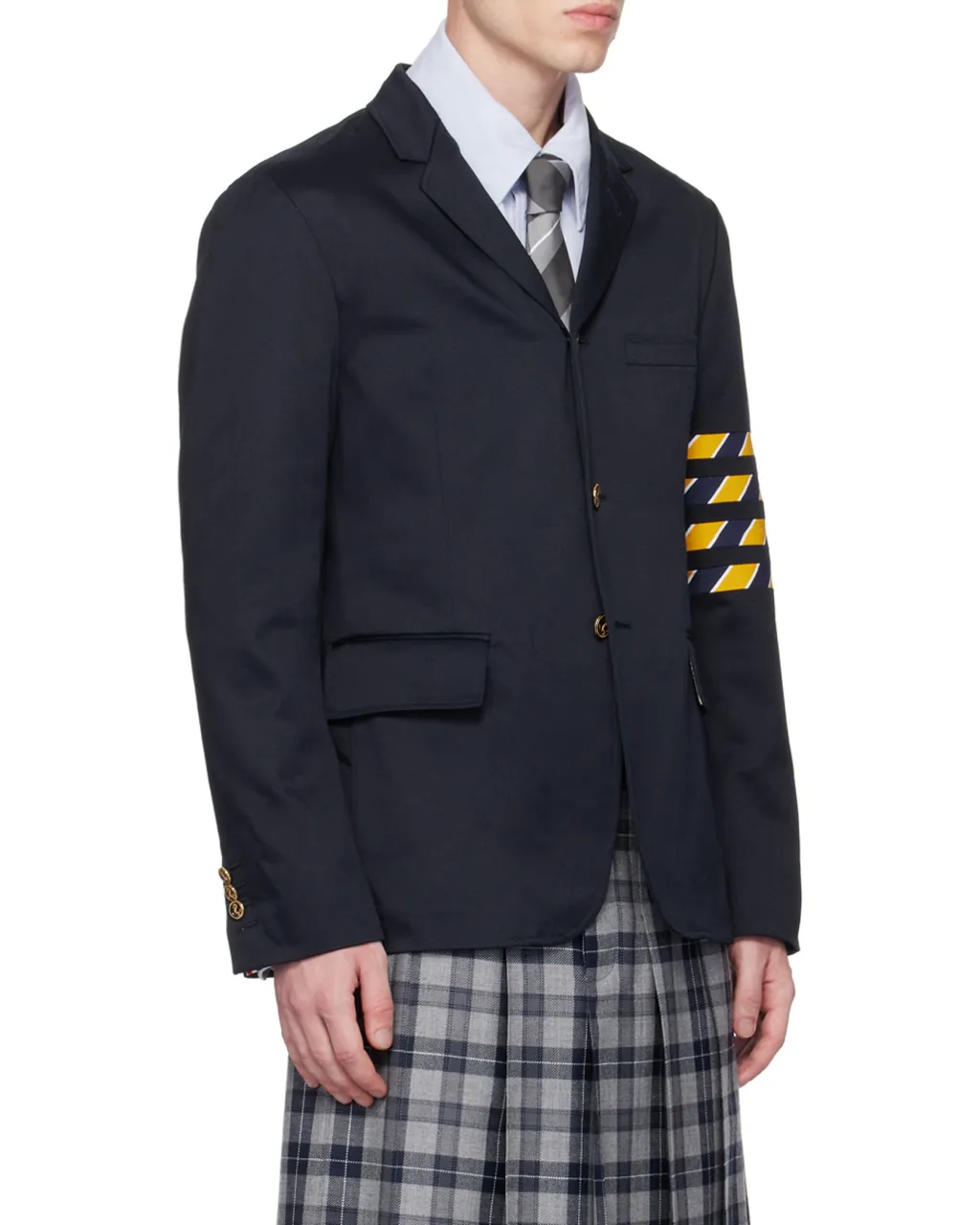 4-Bar Striped Blazer