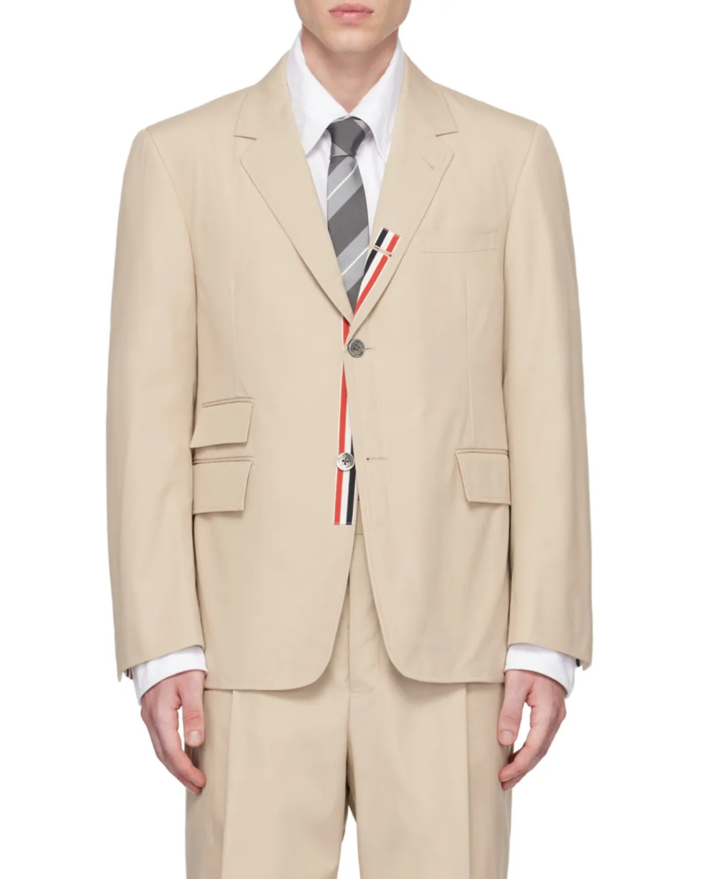 Single-Breasted Tailored Blazer