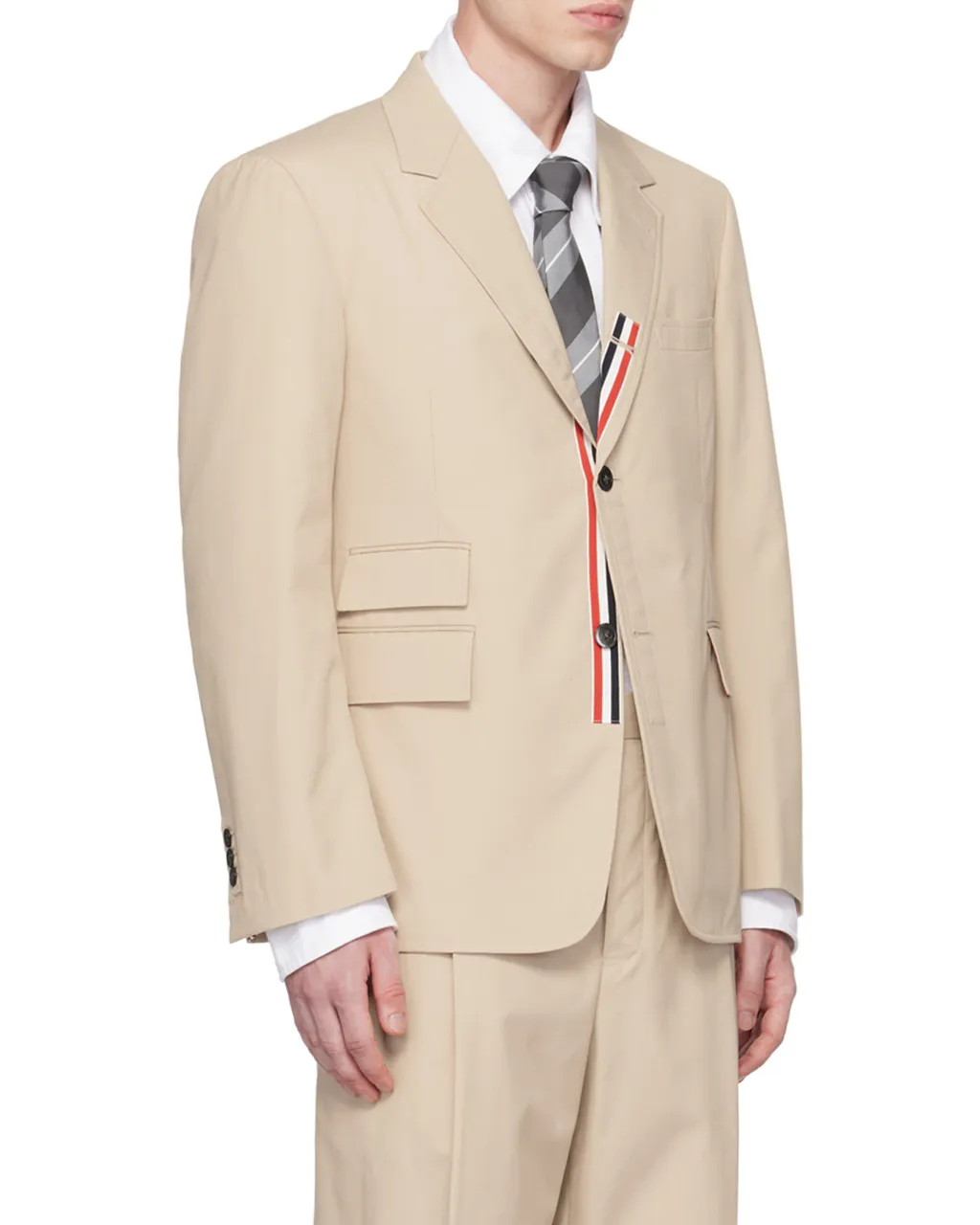 Single-Breasted Tailored Blazer