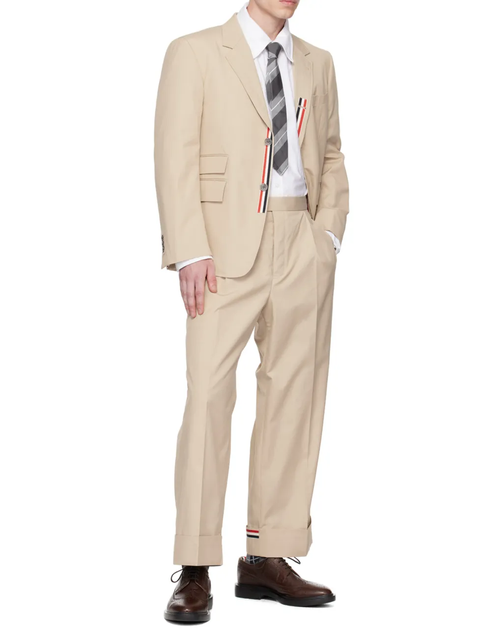 Single-Breasted Tailored Blazer