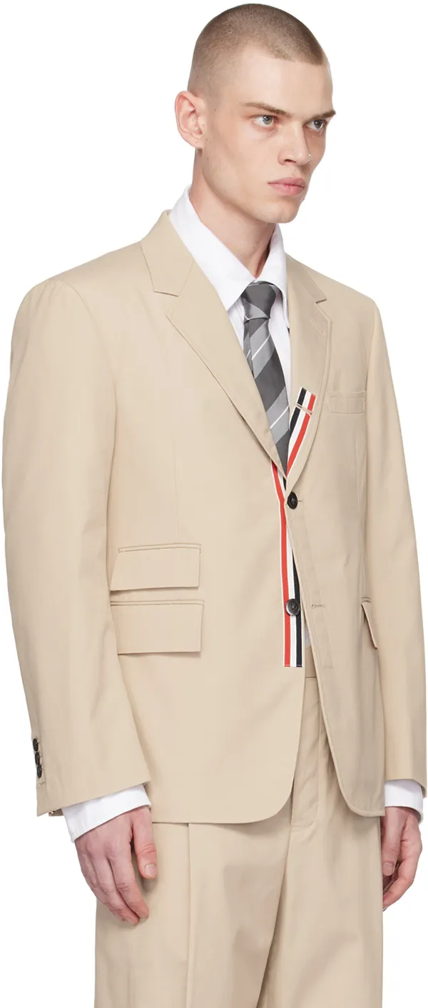 Single-Breasted Tailored Blazer
