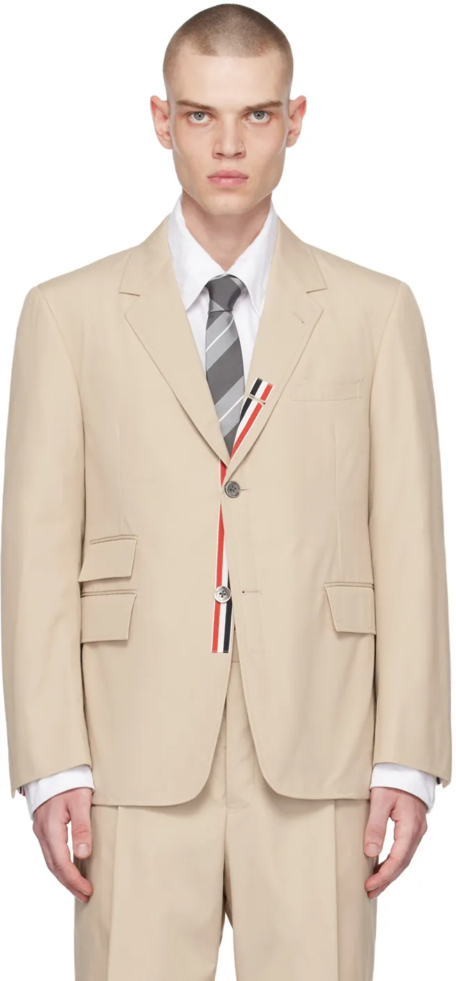 Single-Breasted Tailored Blazer